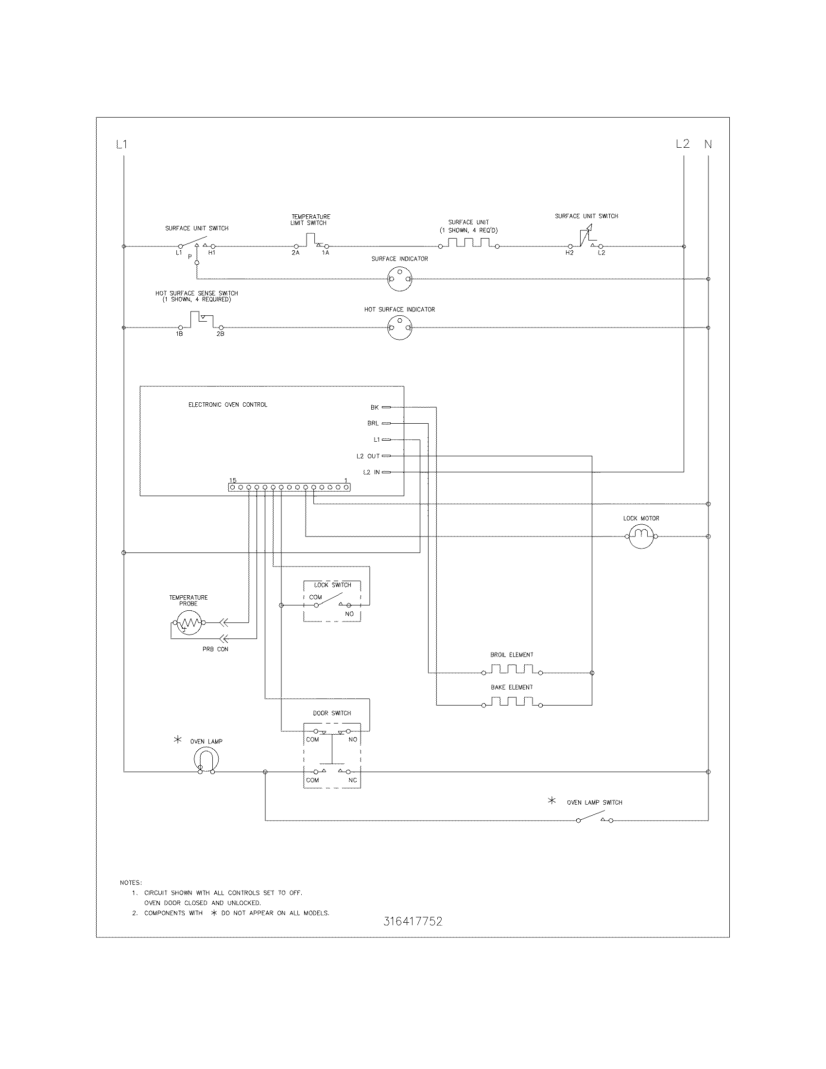 Kenmore 79096022401 wiring schematic diagram