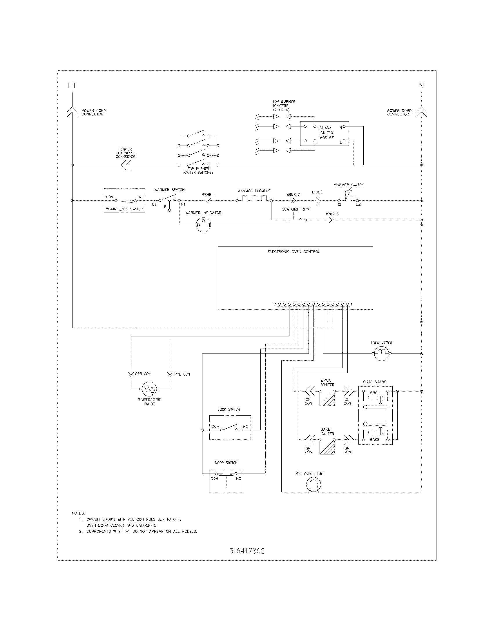 Kenmore 79078739402 wiring schematic diagram