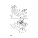 Kenmore 79078733402 top/drawer diagram
