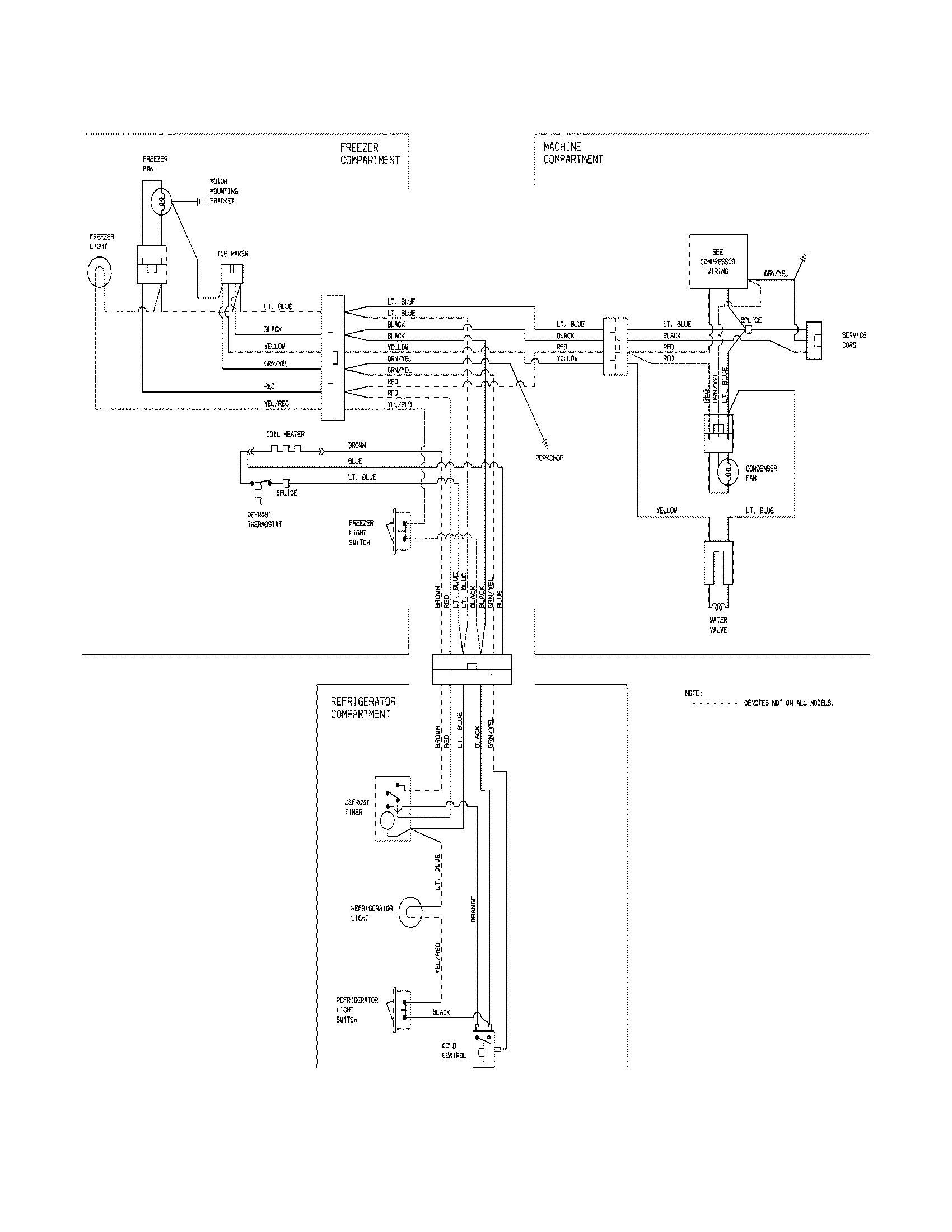 Kenmore 25370894404 wiring diagram diagram