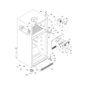 Frigidaire FRT18IS6CWC cabinet diagram