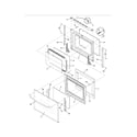 Kenmore Elite 79049079401 door diagram