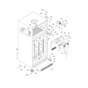 Frigidaire PLHT219SCB3 cabinet diagram
