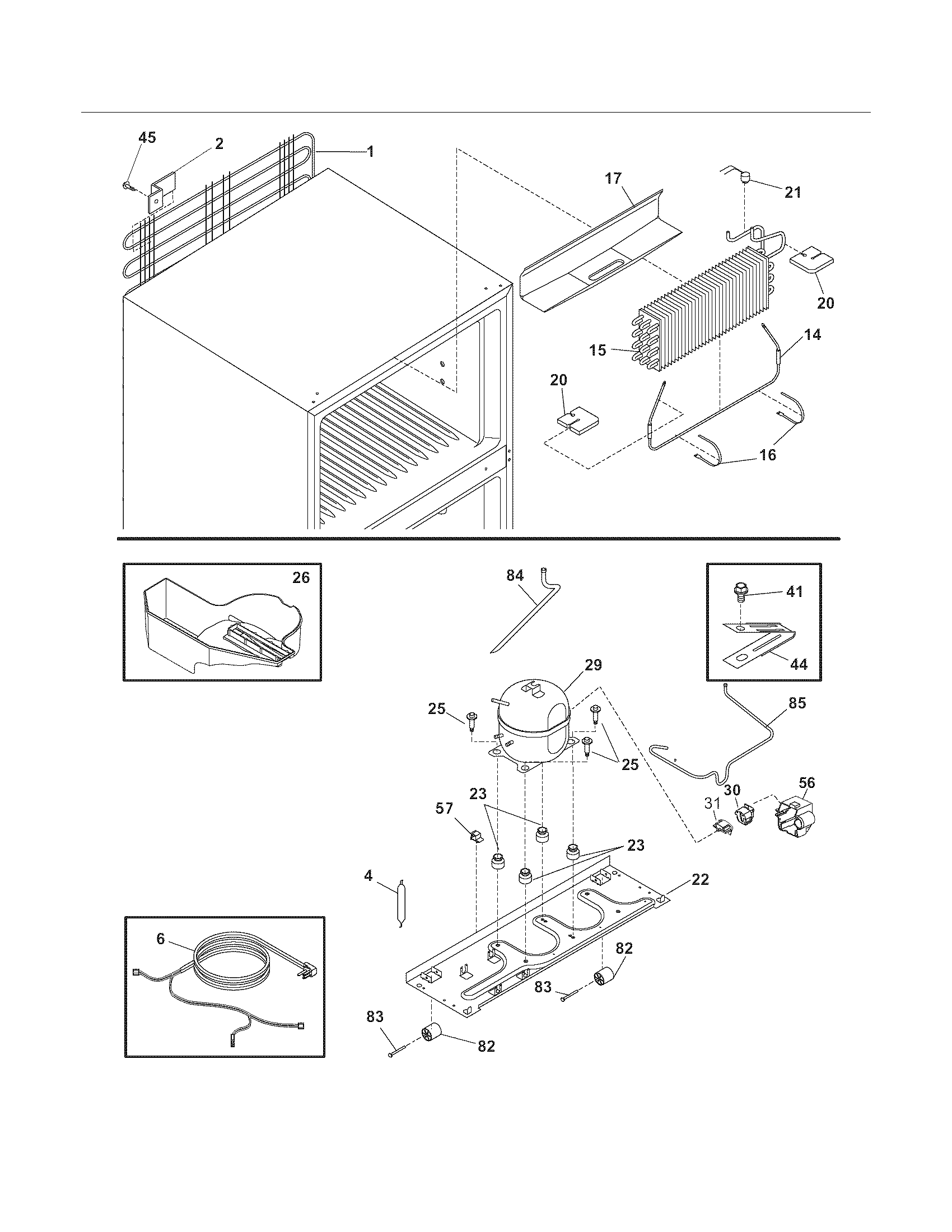 Crosley CRTE171AW2 system diagram