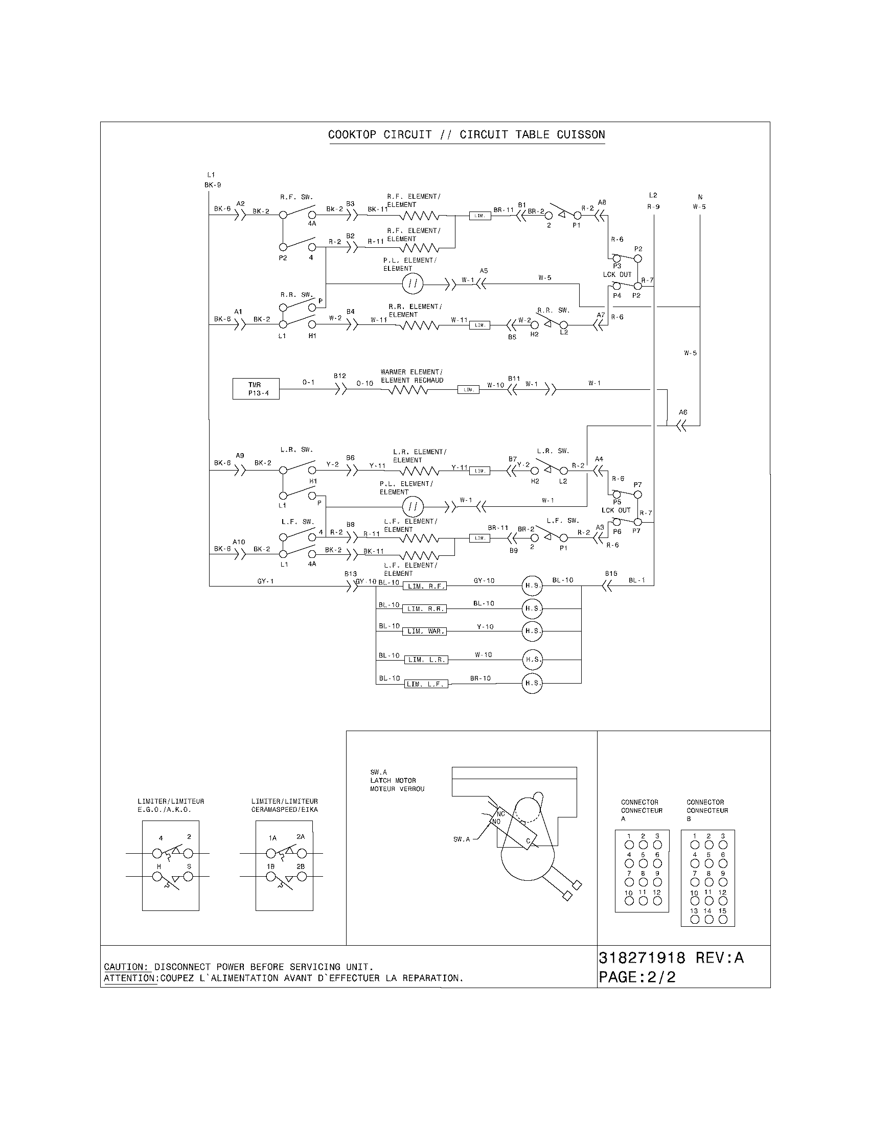 Kenmore Elite 79046602500 wiring diagram diagram