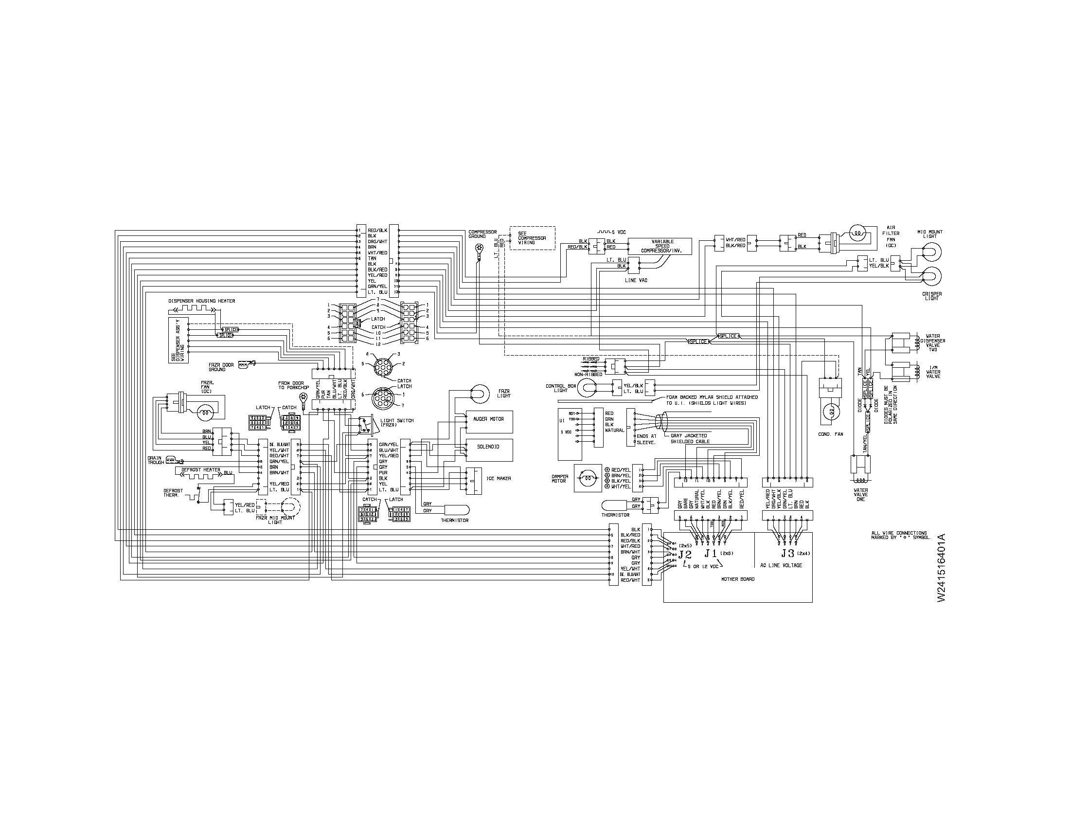 Frigidaire FLSC23F6DS7 wiring diagram diagram