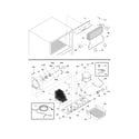 Frigidaire FRT21HS6DB7 system diagram