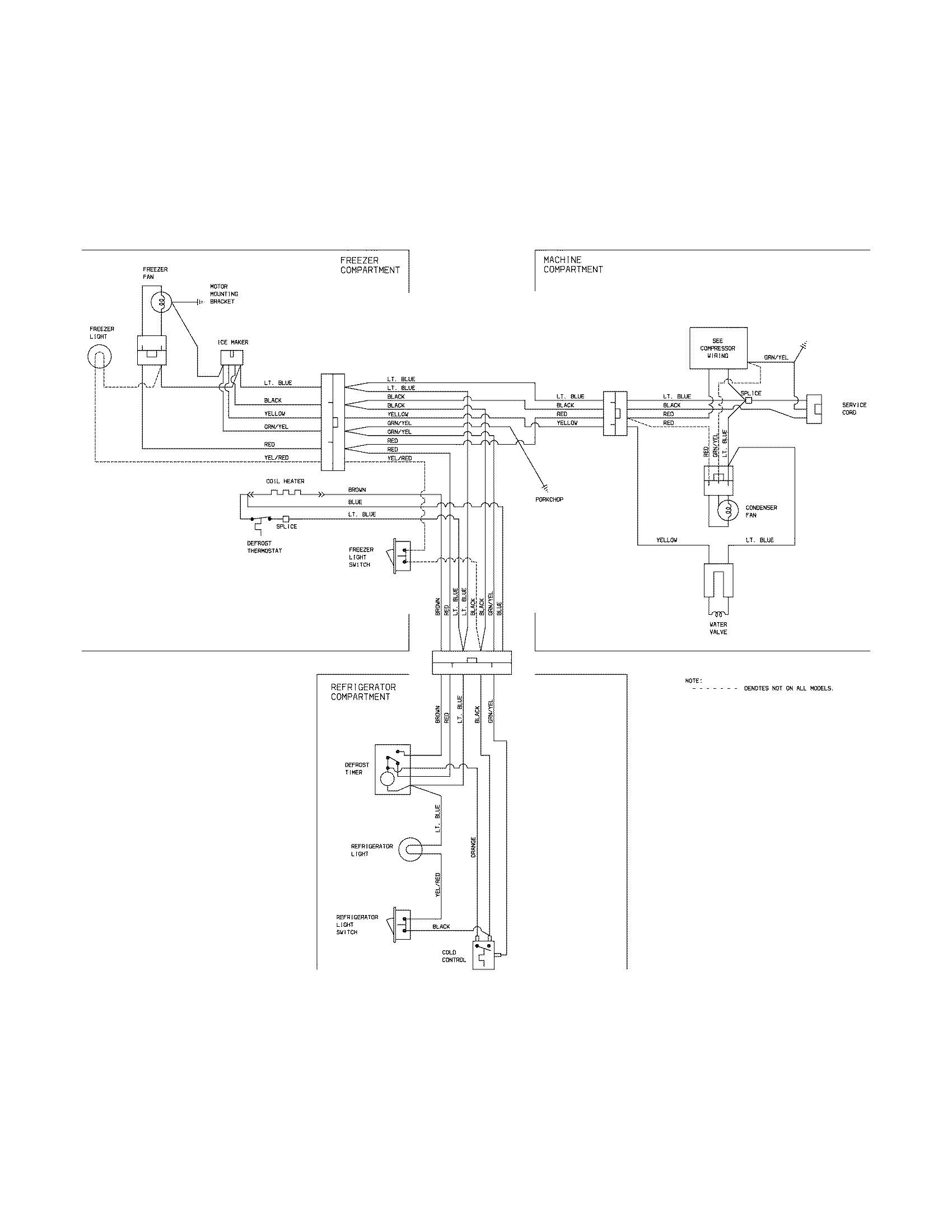 Frigidaire FRT21HS6DB7 wiring diagram diagram