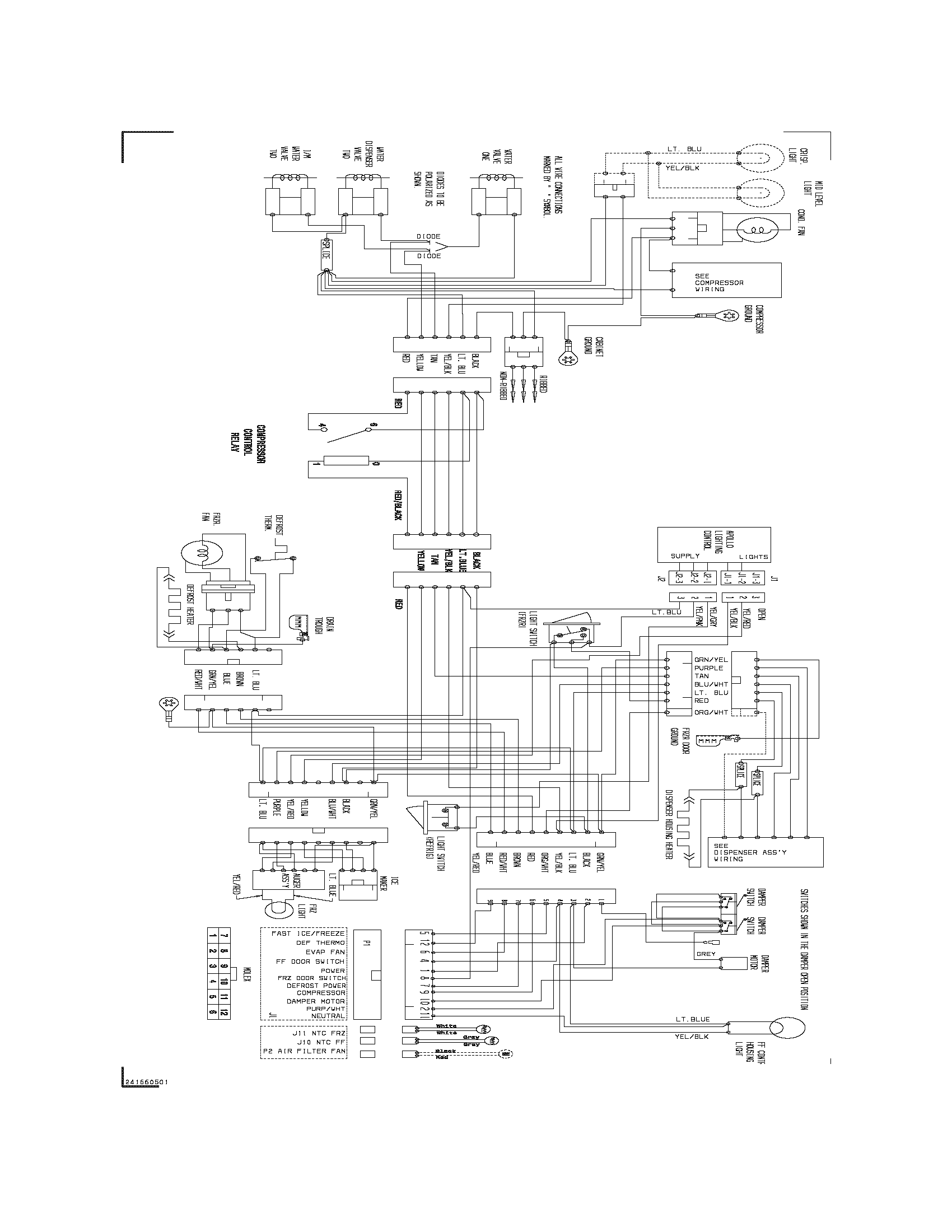 Frigidaire PLHS69EESS5 wiring diagram diagram