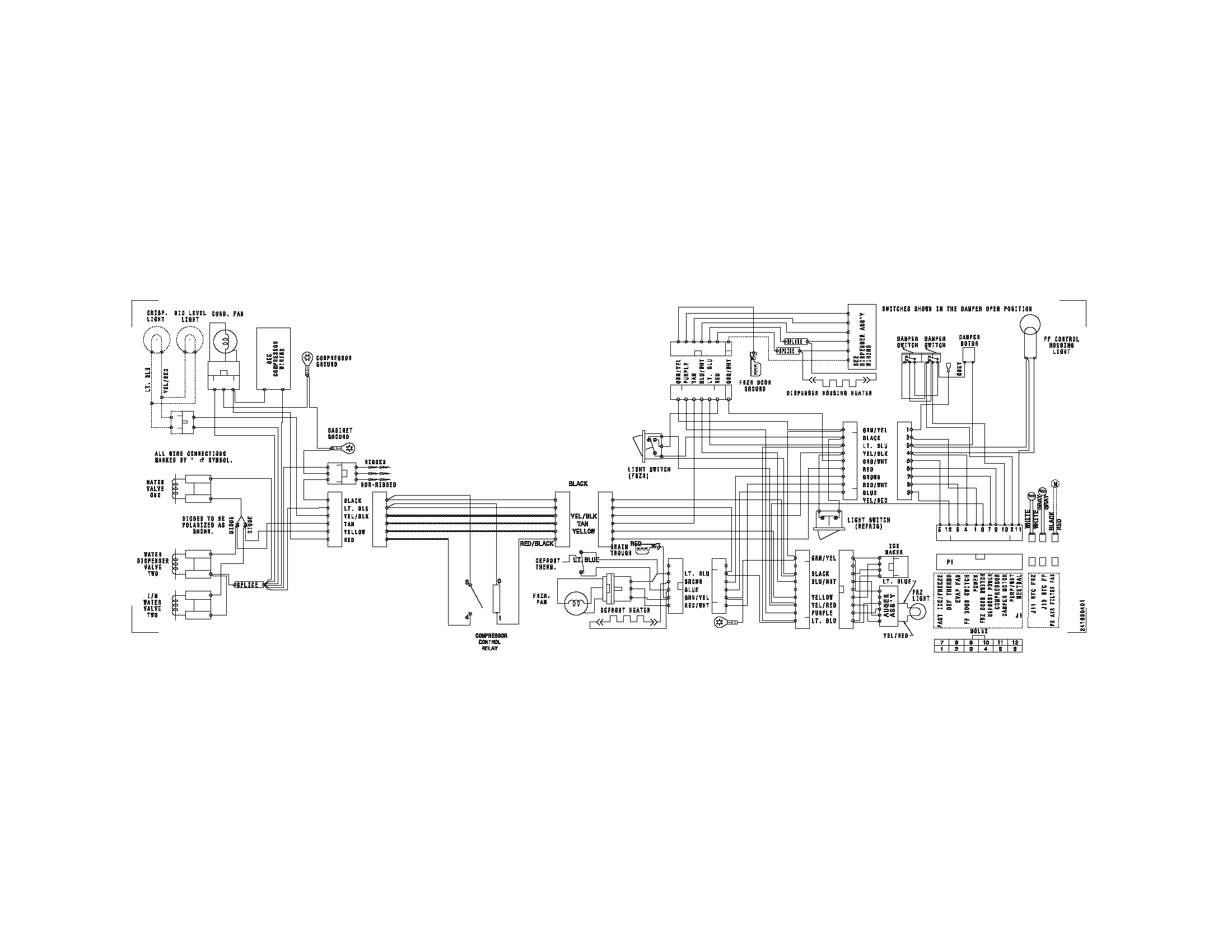 Frigidaire PLHS67EESB3 wiring diagram diagram