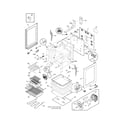 Frigidaire FEF387XECA body diagram