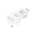 Frigidaire FEF387XECA door diagram