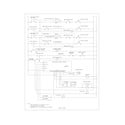 Frigidaire FEF387XECA wiring schematic diagram