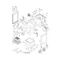 Frigidaire FEF365XESB body diagram