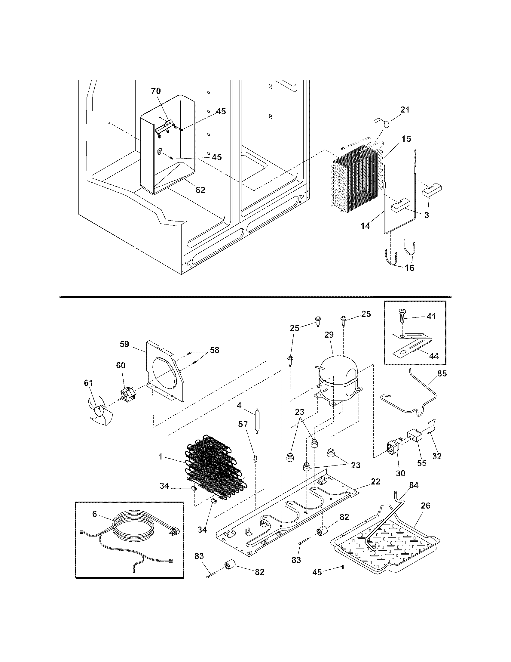 Kenmore 2535627940N system diagram
