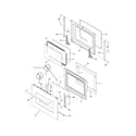 Frigidaire FEB27S7DCB door diagram