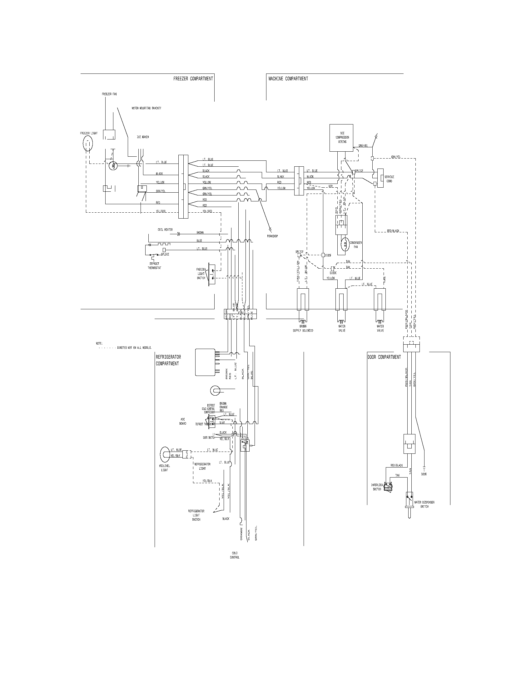Frigidaire GLRT188WDS8 wiring diagram diagram