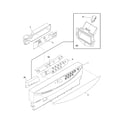 Frigidaire GLD2440REB1 control panel diagram