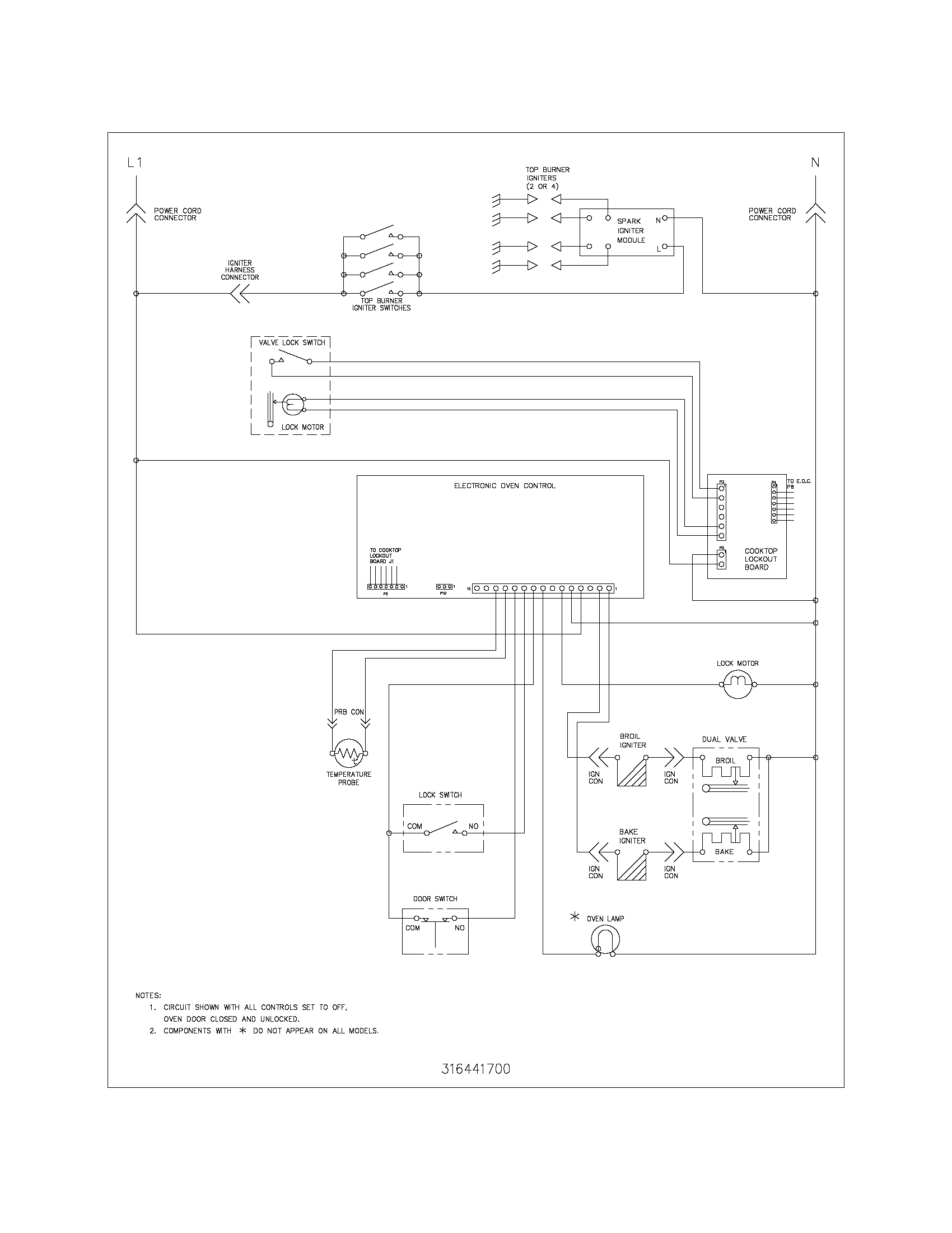 Kenmore Elite 79078914500 wiring diagram diagram