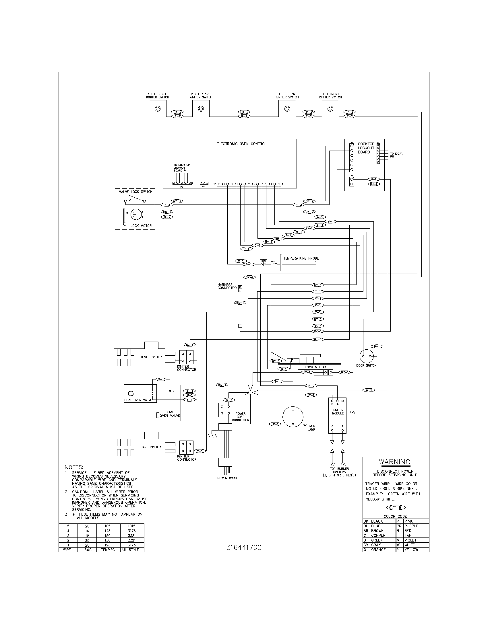Kenmore Elite 79078914500 wiring schematic diagram