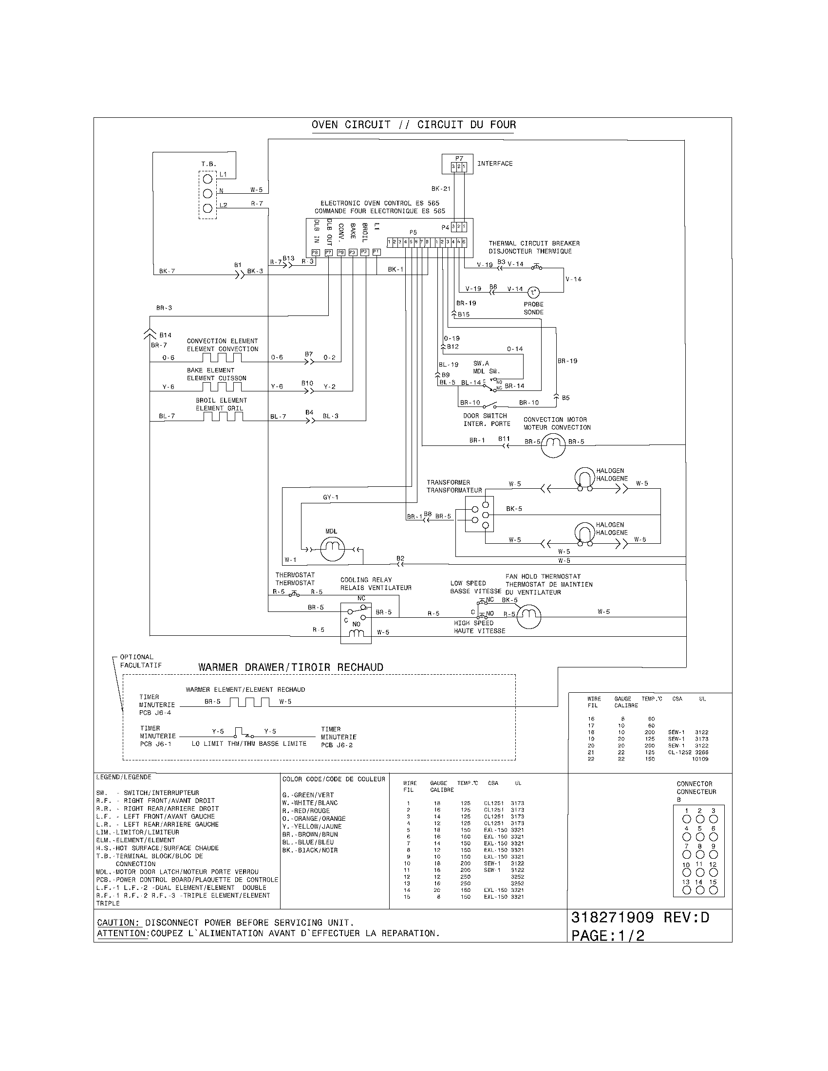 Kenmore Elite 79046619500 wiring diagram diagram