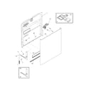 Kenmore 58715192400 door diagram