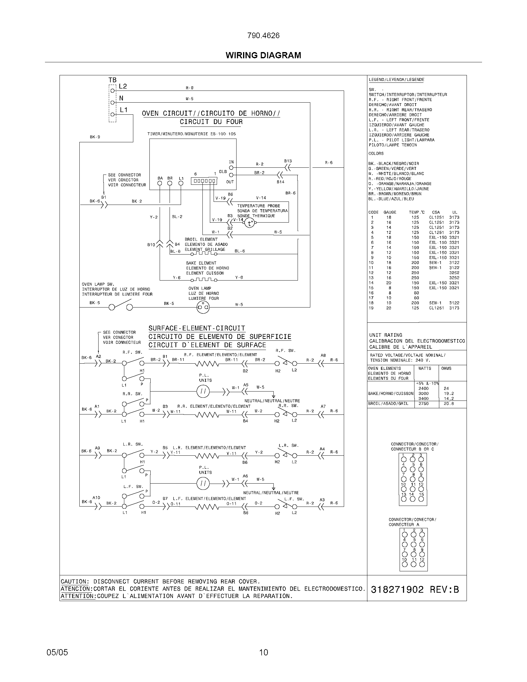 Kenmore 79046264500 wiring diagram diagram