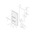 Frigidaire FFU1423DW3 door diagram