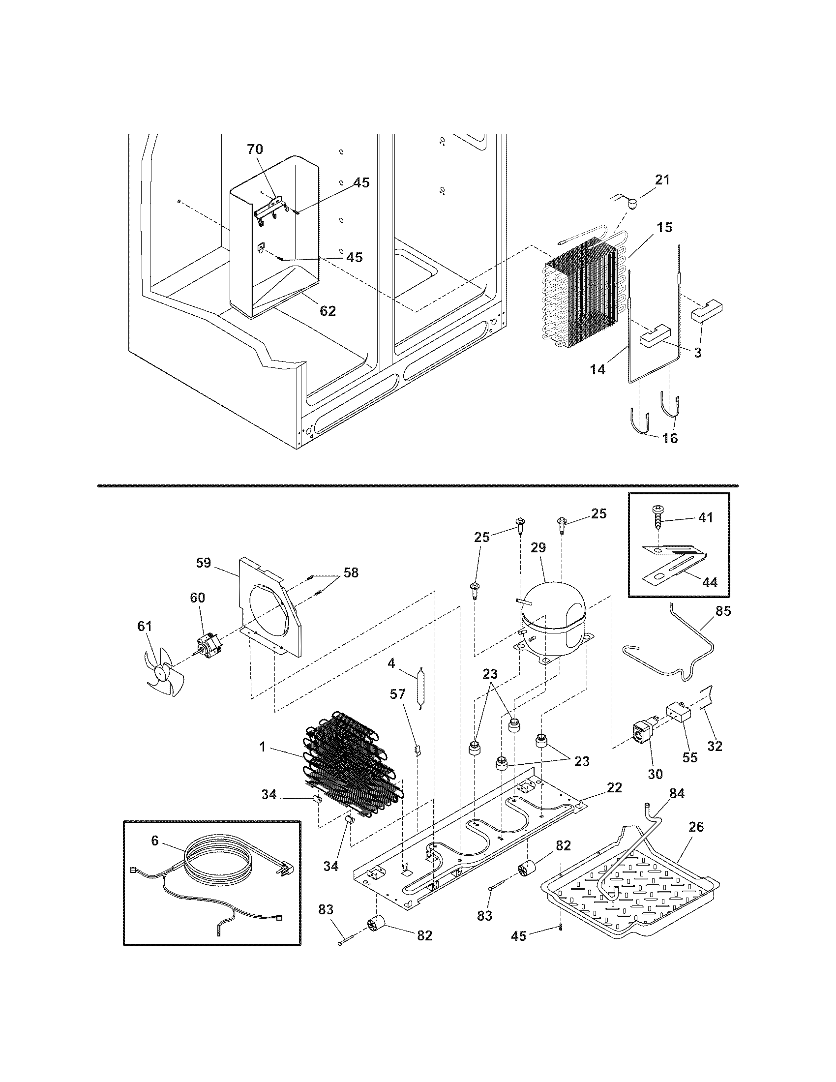 Kenmore 2535628940N system diagram