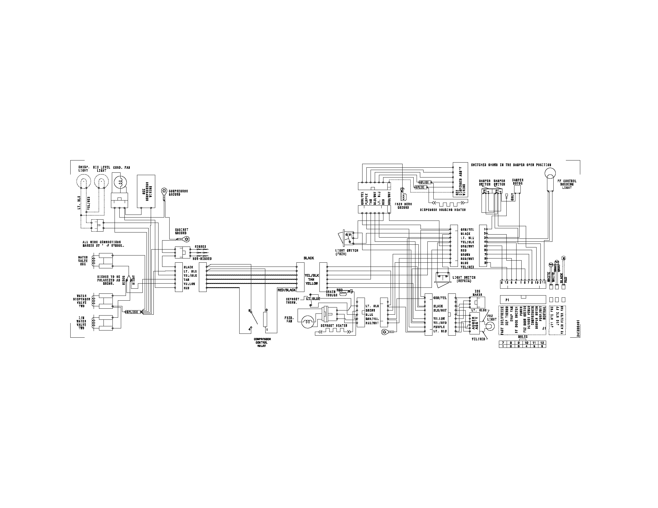 Frigidaire PLHS37EESB7 wiring diagram diagram
