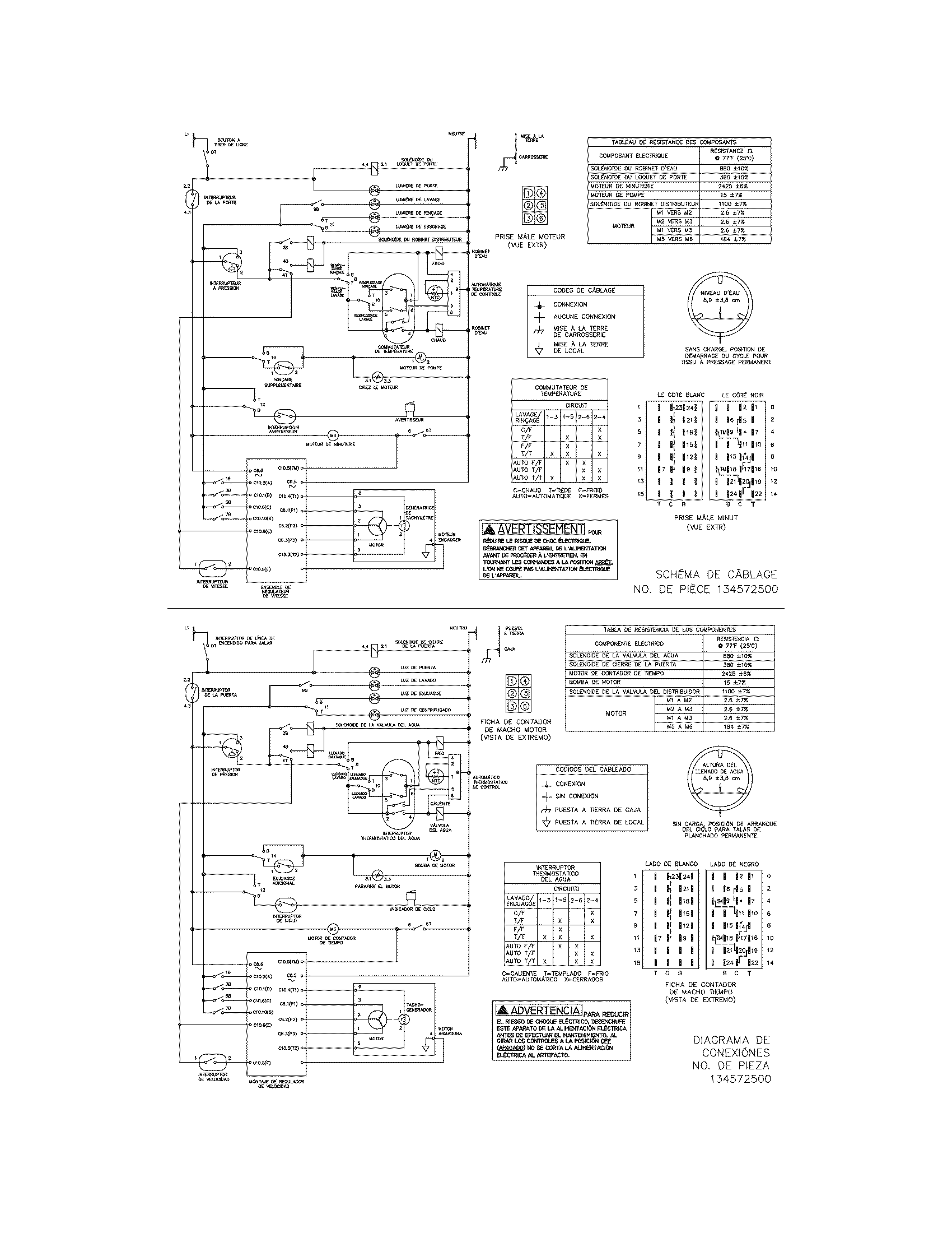 Frigidaire GLTF1670AS1 wiring diagram diagram