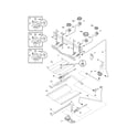 Kenmore 79071410403 burner diagram