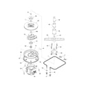 Kenmore 58717248400 motor & pump diagram
