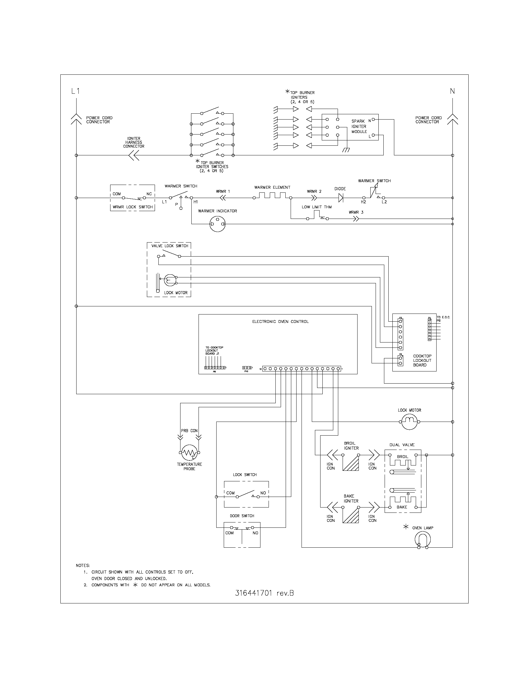 Kenmore 79078953502 wiring schematic diagram