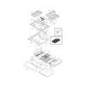 Kenmore Elite 79036709500 top/drawer diagram