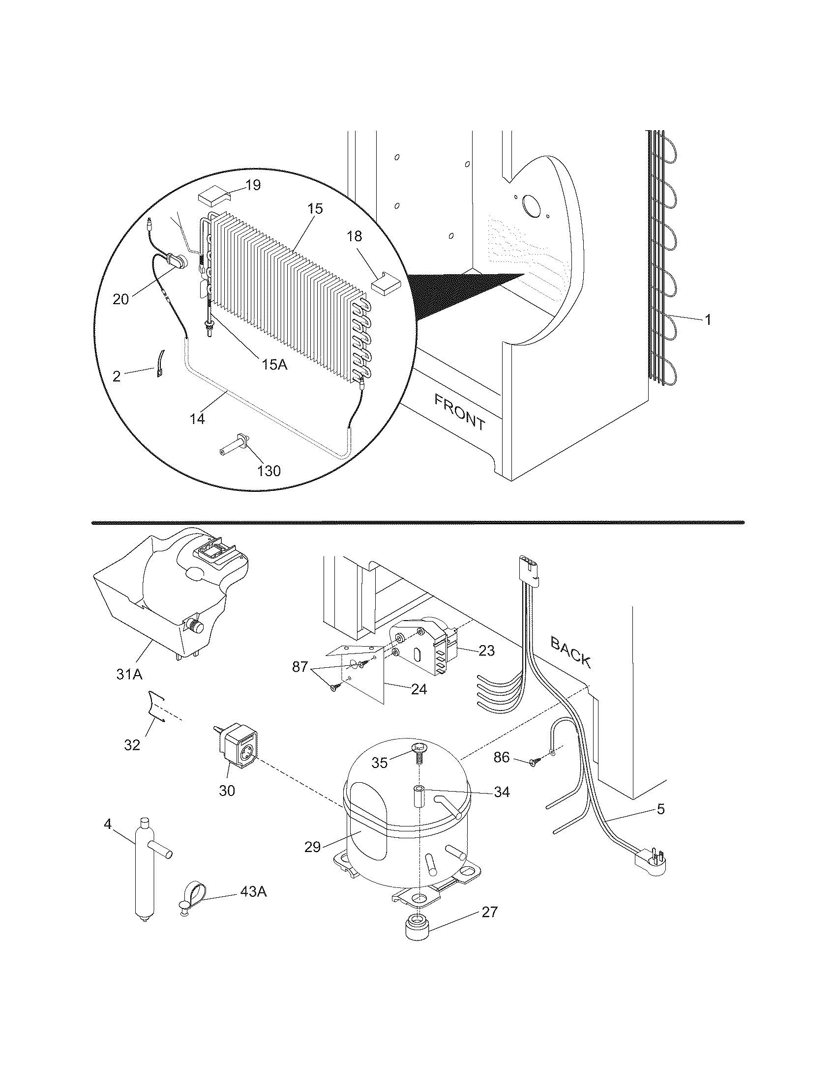 Kenmore 25324752104 system diagram