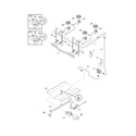 Frigidaire FGF326AUJ burner diagram