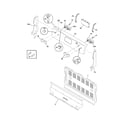 Frigidaire CFEF312EQ1 backguard diagram
