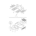 Kenmore 79070292402 top/drawer diagram