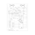 Frigidaire PLEFMZ99ECC wiring schematic diagram