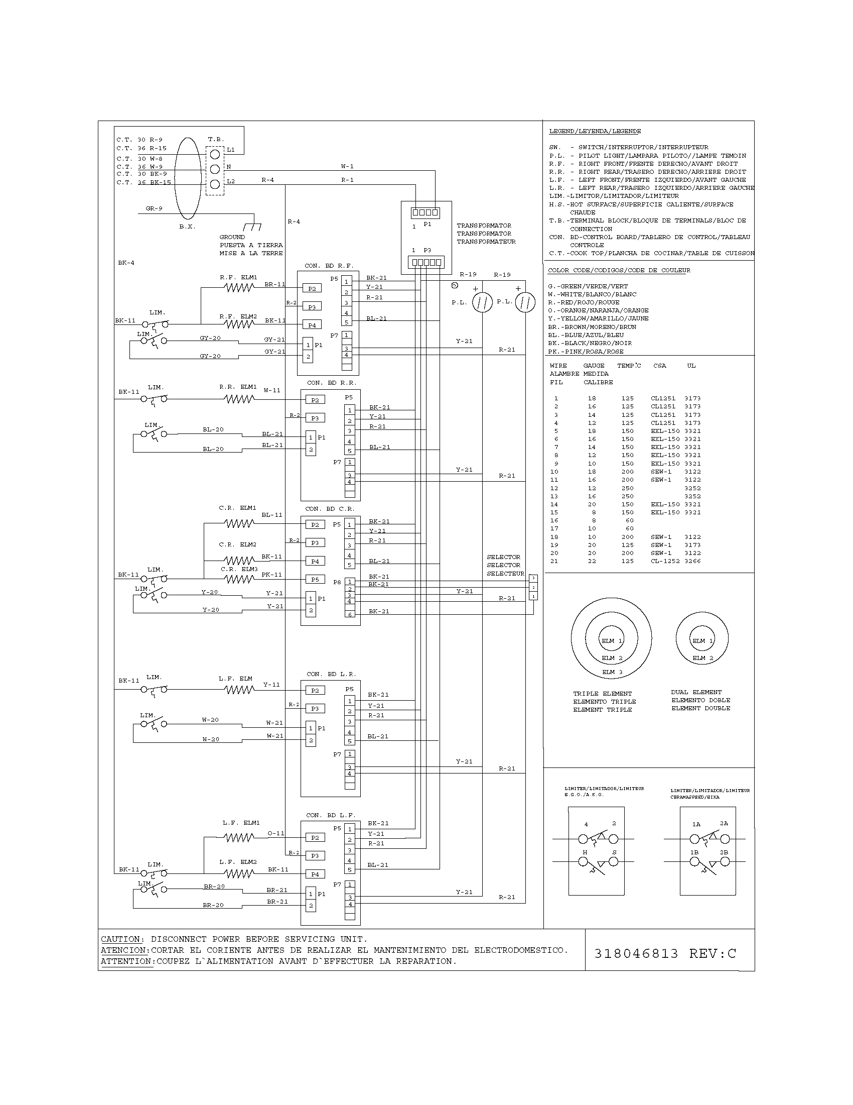 Electrolux E30EC65ESS1 wiring diagram diagram