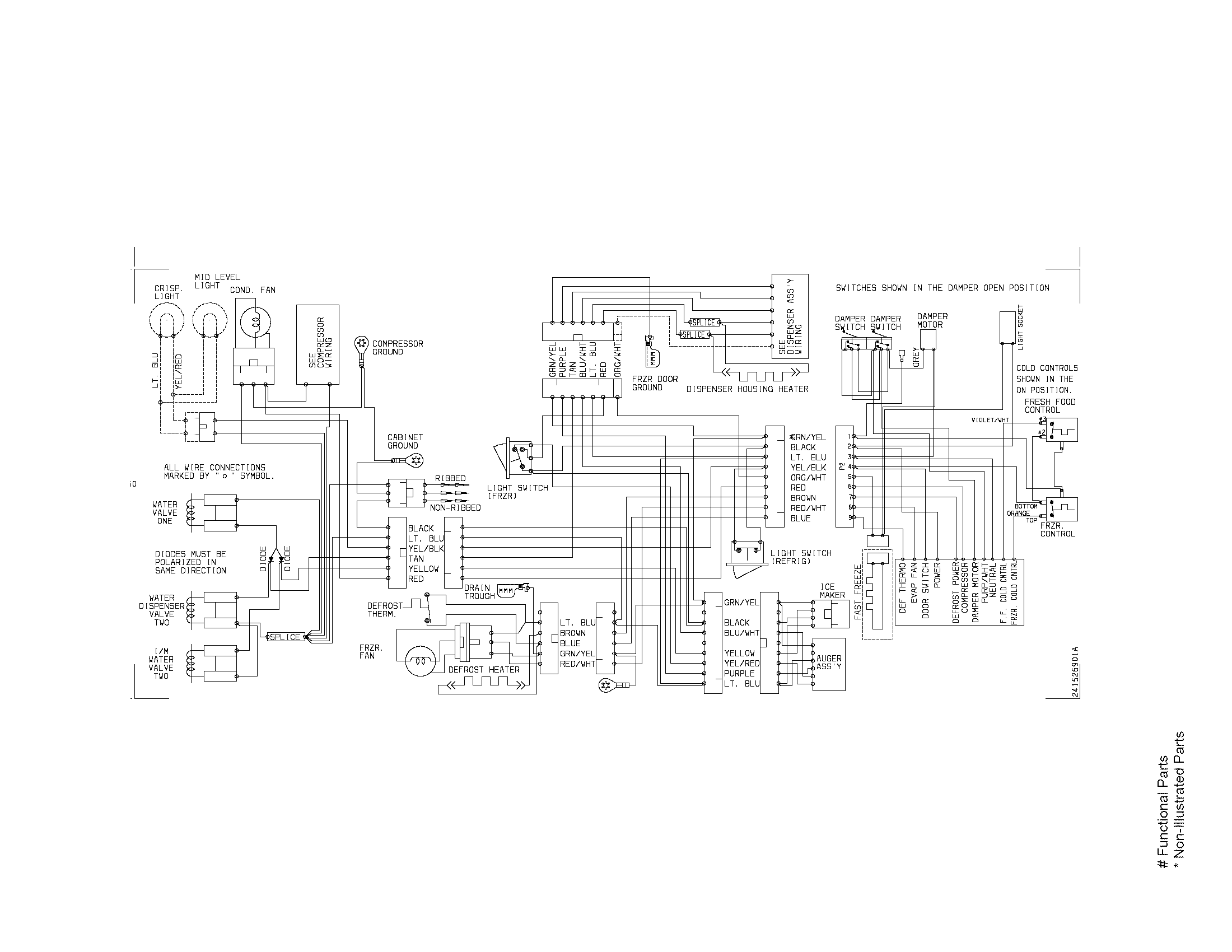 Frigidaire GS26HSZDC5 wiring diagram diagram