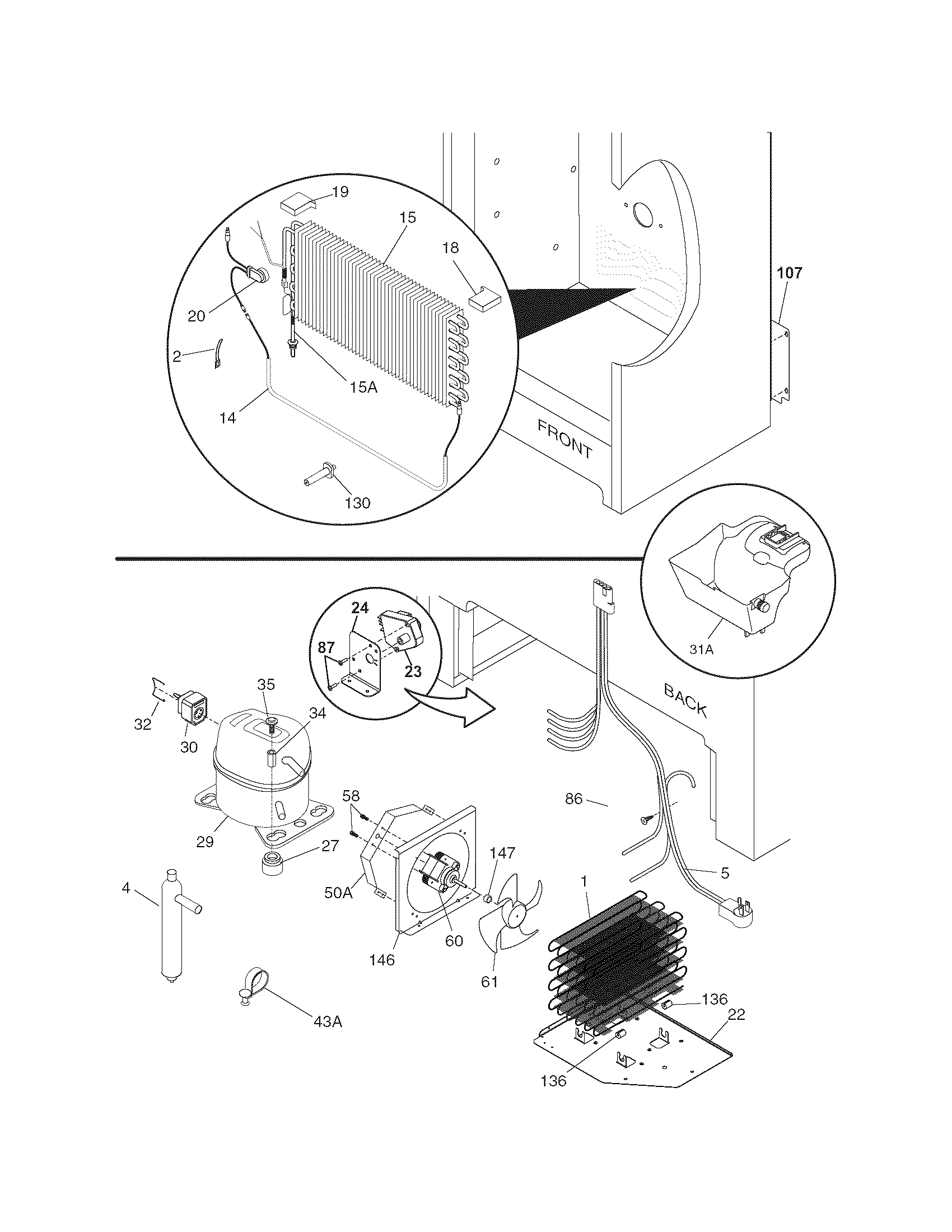 Frigidaire PLFU1778ES0 system diagram