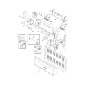 Frigidaire CFEF358EC1 backguard diagram