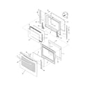 Frigidaire CFEF358EC1 door diagram