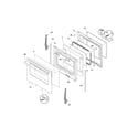 Frigidaire FGFL79ECB door diagram