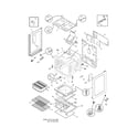 Frigidaire CFGF366DCG body diagram