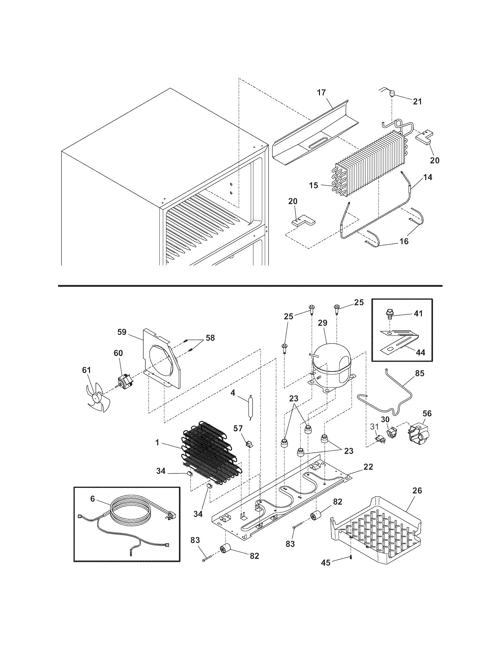 Kenmore 2537419240R system diagram