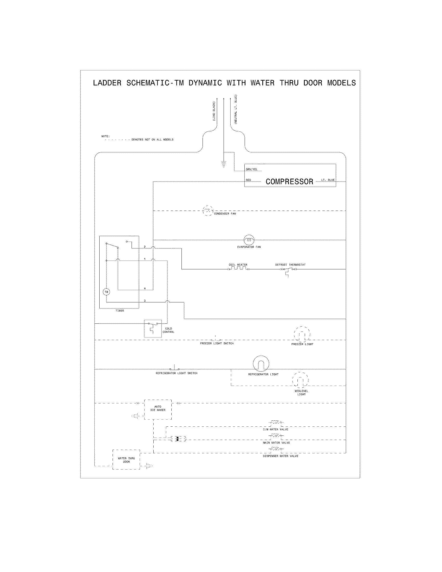 Kenmore 2537682340A wiring schematic diagram