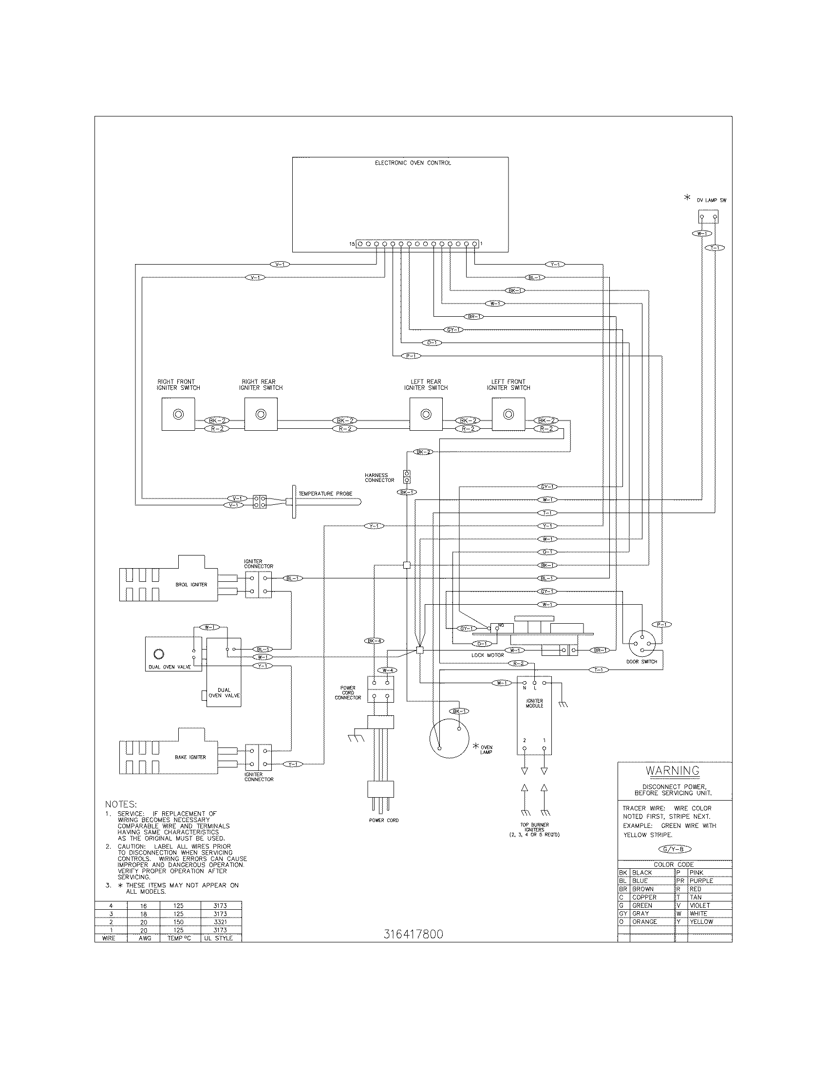 Tappan TGF350MXDSC wiring diagram diagram